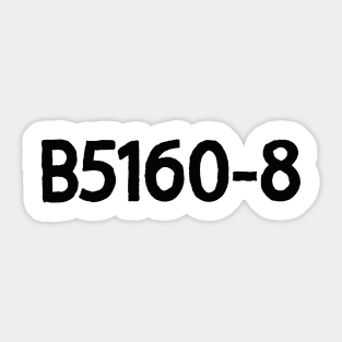 B5160-8 Sticker